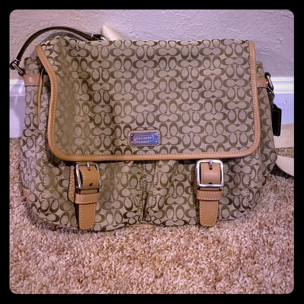 Coach messenger bag